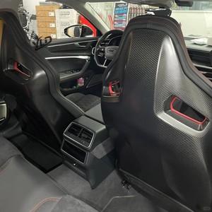 <span class=keywords><strong>Sedili</strong></span> Sportivi di Lusso per Auto, Personalizzati con Pannello in Fibra di Carbonio e Rivestimento in Pelle, <span class=keywords><strong>Sedili</strong></span> a Guscio RS per <span class=keywords><strong>Audi</strong></span> <span class=keywords><strong>A3</strong></span> A4 A5 A6 A7 Q3 Q5 Q7 Q8 - Product Image 2