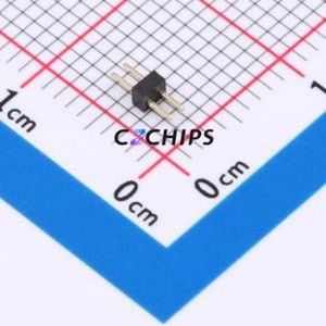 PZ1.0-UP1D-2A Pin Header P=1mm Connector ( Pin Structure: 1x2P )( Pitch: 1mm )( Round Pin / Square Pin: Pin Header ) - Product Image 1