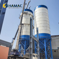 Silos per Cemento di Alta Qualità, Tipo Mobile Imbullonato, Sistema di Aerazione, Silo Cilindrico Verticale da 10 Tonnellate per Uso Agricolo in Vendita
