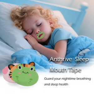 Anthrive Factory Price Animal Cute Respirável Crianças Sleep Mouth Strips Lip Shape Melhor Respirar Boca Tape para Sleeping Kids - Product Image 1