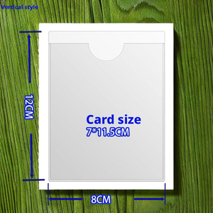 ที่ใส่<span class=keywords><strong>การ</strong></span>์ดแบบใส ติดด้วยกาว<span class=keywords><strong>ใน</strong></span>ตัว ช่องใส่ป้าย PVC กันน้ำ สำหรับชั้นวางสินค้าในซูเปอร์มาร์เก็ต - Product Image 3