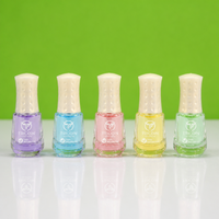 Flacon en verre vide pour vernis à ongles de 5 ml, flacon en verre coloré pour gel à ongles, conteneur personnalisé avec logo pour salon de manucure, cosmétique