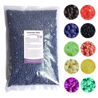 1 kg de cire dure en grains pour l'épilation |   Cire pour le corps entier sans bandelettes pour hommes et femmes, parties intimes, barbe, aisselles et lèvres