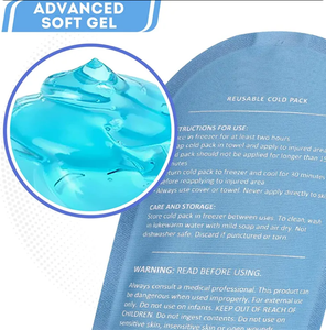 Индивидуальные многоразовые холодные гелевые пакеты для льда, товары для здоровья с персонализированным логотипом бренда Guanyin, GY-BD-90 модель 17,5x6,5 см - Product Image 4