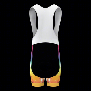 Cuissard ajusté pour homme Sprint Sports, imprimé tie-dye, anti-humidité, en spandex et polyester, longueur courte, pour le cyclisme - Product Image 3