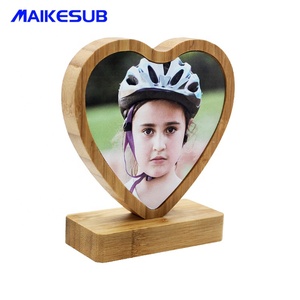 MaiKesub Chiết Giang Tre Khung Gỗ Thăng Hoa Trống Bảng Khung Ảnh Cho Lưu Niệm & Gia Đình Quà Tặng - Product Image 4