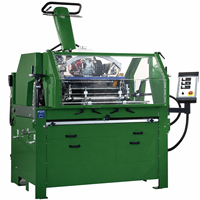 Broyeur à bobines Express Dual 3000MC avec système de serrage électrique et traversée automatique pour l'entretien des tondeuses à bobines. Prix de dépôt est de