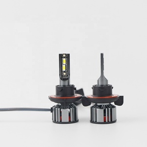 Lampadine LED H13 25W Bianco Freddo per Fari Auto, Mini Formato, Facile Installazione, con Ventola di Raffreddamento - Product Image 1