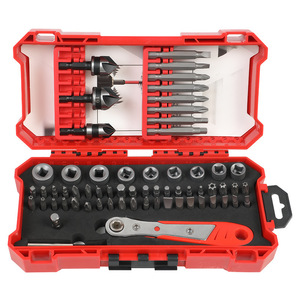Jeu de 63 embouts de tournevis avec embouts plats et Phillips dans une boîte en plastique pour usage bricolage - Product Image 4