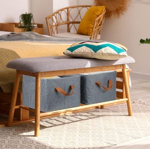 Exquisite Rectangle Oxford Cloth Foldable Eco-Friendly Multi-Capacity Modern Simplicity See-Through <b>Storage</b> <b>Boxes</b> <b>Storage</b> Bins - Product Image 4