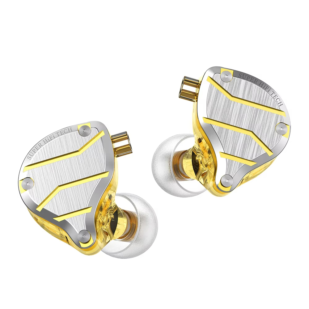 QKZ ZXN Dynamic Hifi Technology Bass Metal Monitor Earbuds