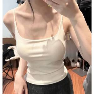 Damen-Spaghettiträger-Top mit Schleife und Punktemuster, Spitzen-Camisole für Frauen - Product Image 4