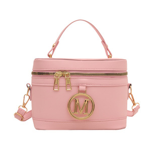 <span class=keywords><strong>Sac</strong></span> bandoulière tendance <span class=keywords><strong>vintage</strong></span> 2026 en PU, design élégant avec lettres, fermeture éclair, <span class=keywords><strong>sac</strong></span> seau décontracté à porter à la main - Product Image 5