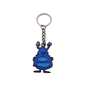 Phổ biến tùy chỉnh kim loại men phim hoạt hình vịt Keychain dễ thương xe Keychain chủ với logo được thiết kế bởi nhà máy làm bằng hợp kim kẽm - Product Image 5