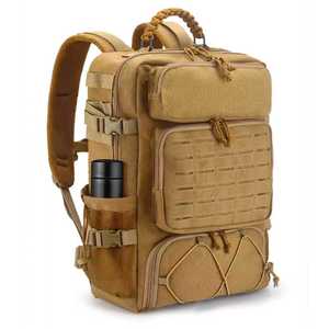 Mochila Táctica Molle de Viaje con Compartimento para Zapatos, Mochila de Entrenamiento 3 en 1 con Corte Láser Molle para Viajes, Senderismo y Actividades al Aire Libre - Product Image 1