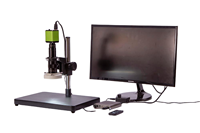 Lampe annulaire de microscope 56 LED 60 mm avec boîtier de contrôle dimmable 100-240 V pour stéréo numérique MSS-A-LED56