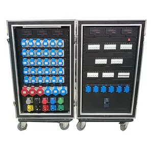New Style 36 Channels Stage Power DIstribution Distro Box With 3 Phase 400 Amp Cam Lock