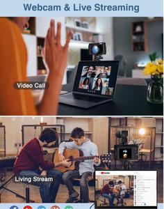 Mini Cámara Réflex <span class=keywords><strong>Digital</strong></span> 4K con Pantalla Abatible de 3.0 Pulgadas, Gran Angular de 180° y Zoom Óptico de 16x con Autoenfoque para Videos y Fotos - Product Image 4