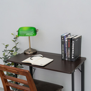 Folding wooden computer <b>desk</b>, multi-functional home and student study <b>desk</b>, simple with wheels, movable bedside <b>office</b> <b>desk</b> - Product Image 3