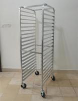 BAKEPRO MBC-18 Chariot de cuisson en aluminium multicouche pour four et réfrigérateur