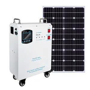 Verkauf von preisgünstigen Solarenergie generators ystemen 600W solar betriebener Generator mit faltbaren Solarmodulen