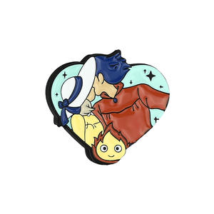 Dessin animé homme sans visage château mobile Bo Niu Sosuke dessin animé Totoro <span class=keywords><strong>broche</strong></span> épingles en émail - Product Image 6