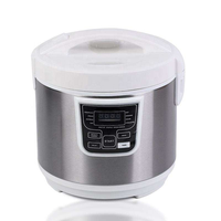 Fabricant de cuiseur à riz électrique polyvalent 5L 900W en acier inoxydable avec arrêt automatique pour hôtel commercial maison
