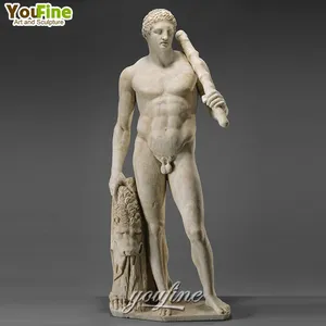 야외 정원 장식 클래식 그리스 조각 복제 대리석 동상