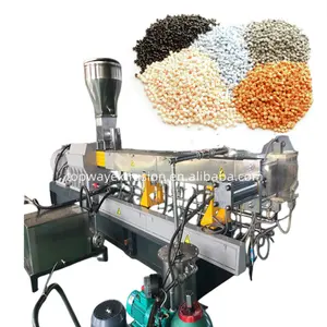 Single Screw Plastic Pelletizer Plastic Granulator Recycle Plastic Granules Making Machine