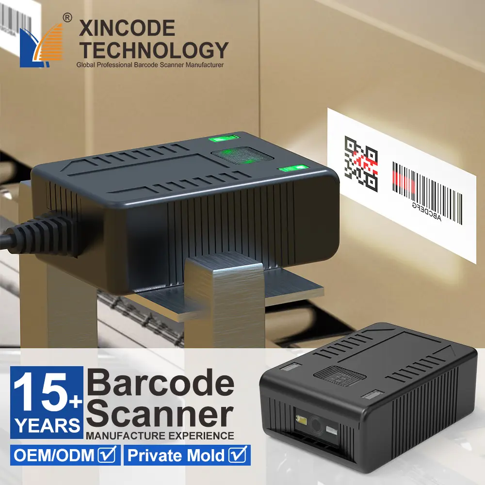 Mini Module Scanner de codes-barres, lecteur de Code Qr 2D, USB, Mini Module de Scanner de Code qrcodes, pour ligne de montage d'usine, vente libre-service