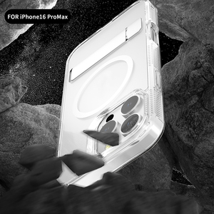 Funda de teléfono con soporte Invisible magnético para iPhone 15 16 <span class=keywords><strong>Pro</strong></span> <span class=keywords><strong>Max</strong></span>, funda de teléfono transparente acrílica para iPhone 14 <span class=keywords><strong>Y</strong></span> 13 <span class=keywords><strong>Pro</strong></span> <span class=keywords><strong>Max</strong></span> <span class=keywords><strong>12</strong></span> <span class=keywords><strong>11</strong></span> <span class=keywords><strong>Pro</strong></span> - Product Image 6