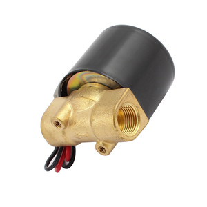 美国固体3/8 "12V DC黄铜电动电磁阀2W040-10常闭控制可定制空气水原始设备制造商 - Product Image 2