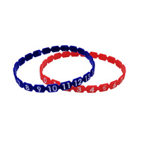 Bracelet en silicone personnalisé de forme large pour la promotion