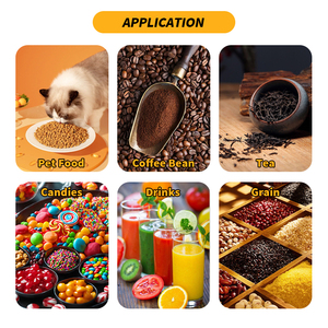 Bolsas <span class=keywords><strong>de</strong></span> pie con ventana transparente <span class=keywords><strong>de</strong></span> diseño OEM <span class=keywords><strong>para</strong></span> esturión Tench Koi Fish Pet Feed Food Packaging - Product Image 4