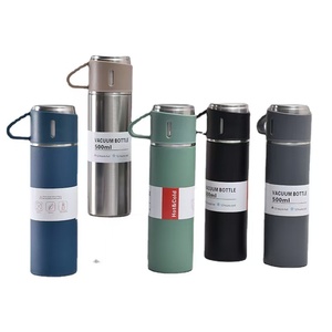 Kecolove 500ml double paroi en acier inoxydable voyage portable verres à café isotherme tasse flacon cadeau ensemble avec <span class=keywords><strong>deux</strong></span> <span class=keywords><strong>tasses</strong></span> - Product Image 5