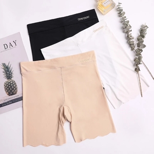 M ~ 4XL Short fin respirant sans friser Pantalon court taille haute Legging Shorts Pantalon de sécurité pour femme - Product Image 1
