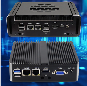 PC Industrial QY-B5300 al por Mayor para Intel Core I5 I7, 8GB RAM, 512GB SSD, 4x 2.5G LAN, Mini PC, Computadora Integrada con Windows y Linux - Product Image 2