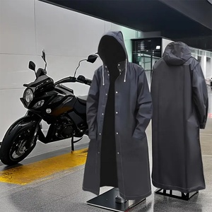 Áo mưa di động in logo tùy chỉnh, chống thấm nước, có thể tái sử dụng, áo mưa tái chế, áo mưa đi bộ đường dài - Product Image 1