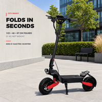 Trottinette électrique tout-terrain 1200W 48V 45-50 km/h, pliable, trottinette électrique, trottinette électrique pour adultes, charge maximale 150 kg