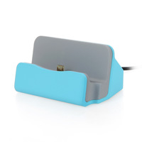 Soporte para teléfono móvil Sync Cradle Station USB Pedestal Data Charger Dock Stand Station Carga