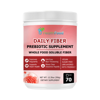 Expédition rapide Poudre de fibres quotidienne adaptée au régime cétogène en bouteille Régule le transit intestinal Supplément prébiotique Renforce l'immunité Poudre