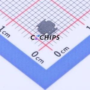 TS-1195-E Tactile Switch SMD Switch Single Pole Single Throw Round Button 2.5N Vertical Mount - Product Image 2