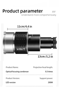 Cũng làm Bowens núi quang Snoot nhiếp ảnh ánh sáng hình nón Kit cho nhiếp ảnh Studio chiếu sáng phụ kiện - Product Image 5