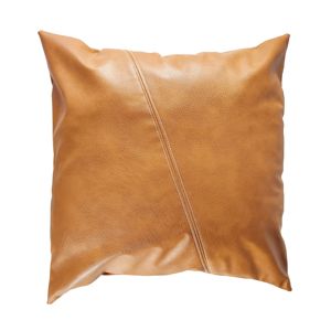 Offre Spéciale 18 pouces luxe salon <span class=keywords><strong>canapé</strong></span> barcelone housse de coussin, Vintage épais marron Faux <span class=keywords><strong>cuir</strong></span> jeter oreiller couvre <span class=keywords><strong>pour</strong></span> <span class=keywords><strong>canapé</strong></span> - Product Image 1