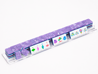 Fichas de Mahjong de Mármol de Lujo con Textura Brillante para Producción de Juegos de Mesa Personalizados, Creación de Juegos Personalizados