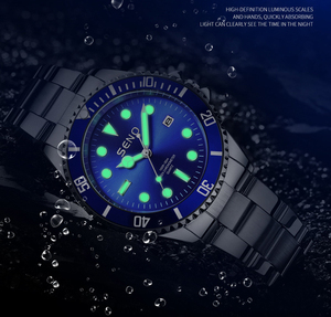 Relojes de Moda 2026, Producción en Lotes Pequeños, Personalizados, Luminosos, Resistentes al Agua, con Calendario, Reloj de Lujo con Movimiento de Cuarzo para Hombre - Product Image 4