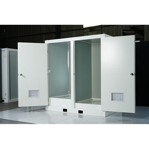 Cabine de douche et toilettes portables modernes EPS avec panneau sandwich pour salle de bain et usage extérieur - Installation rapide - Product Image 2