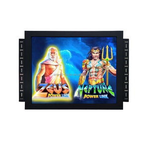 Rộng 19 inch <span class=keywords><strong>Arcade</strong></span> cảm ứng màn hình đồng tiền hoạt động trò chơi máy với LED Tương thích với firelink/ASR/WMS - Product Image 4