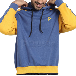 Sudaderas de primavera e invierno de moda ajustadas para hombre Sudaderas con capucha técnicas teñidas lisas Hecho en Pakistán Precio bajo - Product Image 1