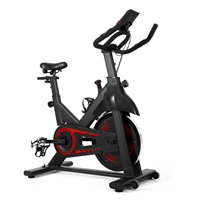 Vélo de spinning TOPFIT, vélo d'exercice stationnaire, vélo de gym à domicile, haute qualité, résistance réglable, écran LCD, siège confortable